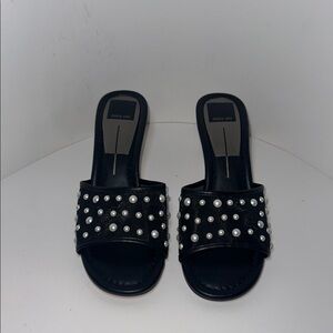 Dolce Vita Meeza Imitation pearl sandals ladies‎ size 8